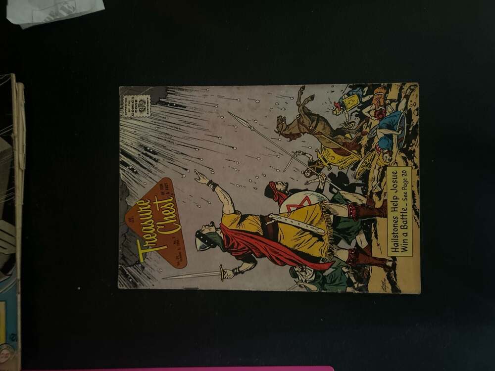 Treasure Chest of Fun & Fact Vol. 20 No. 3 October 8, 1964 Vintage Comic